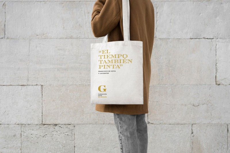 Tote bag el tiempo también pinta 1B Tote Bag